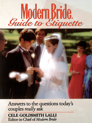 cover image of Modern Bride Guide to Etiquette